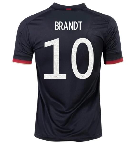 2020 EURO Germany Away Kit Soccer Jersey JULIAN BRANDT #10